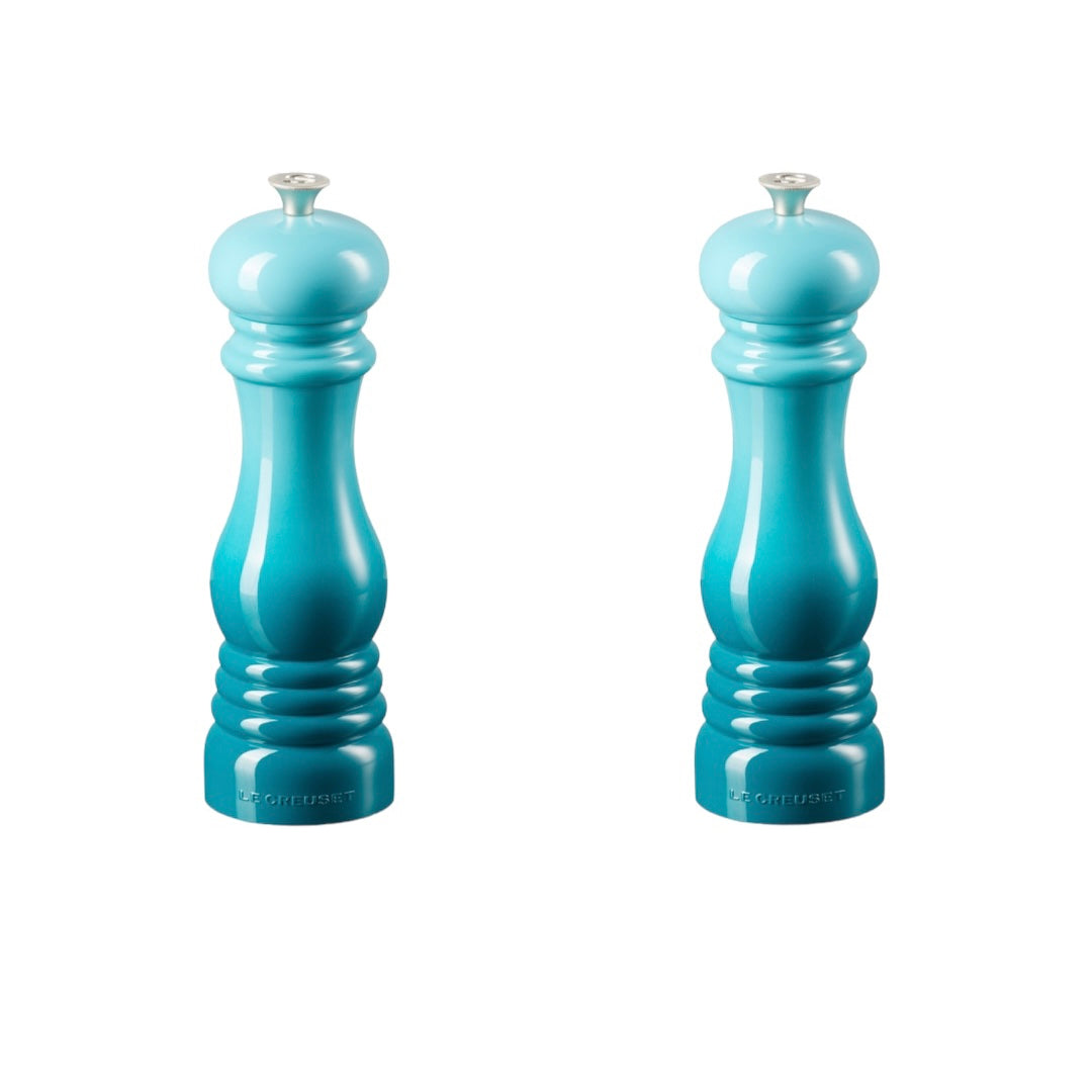 Le Creuset Classic Salt & Pepper Mill Set - Caribbean