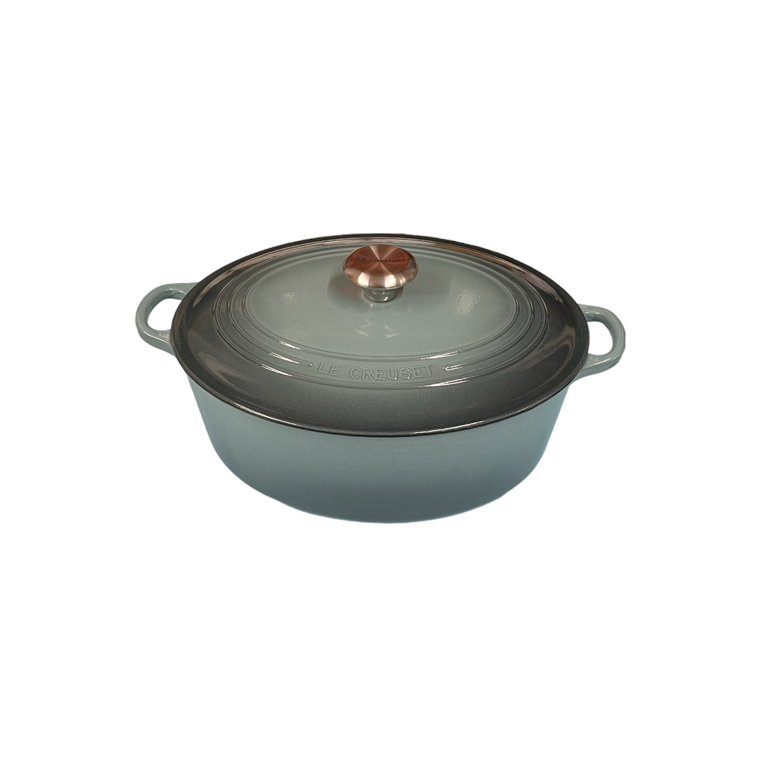Le Creuset 31cm Signature Oval Wide Oven Pot in Ocean