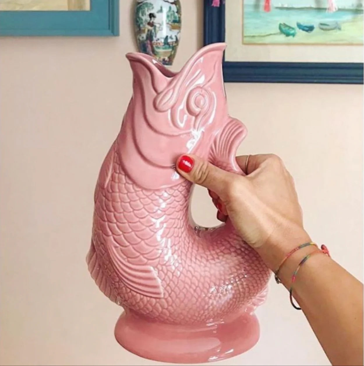 Original Gluggle Jug Extra Large - Pink