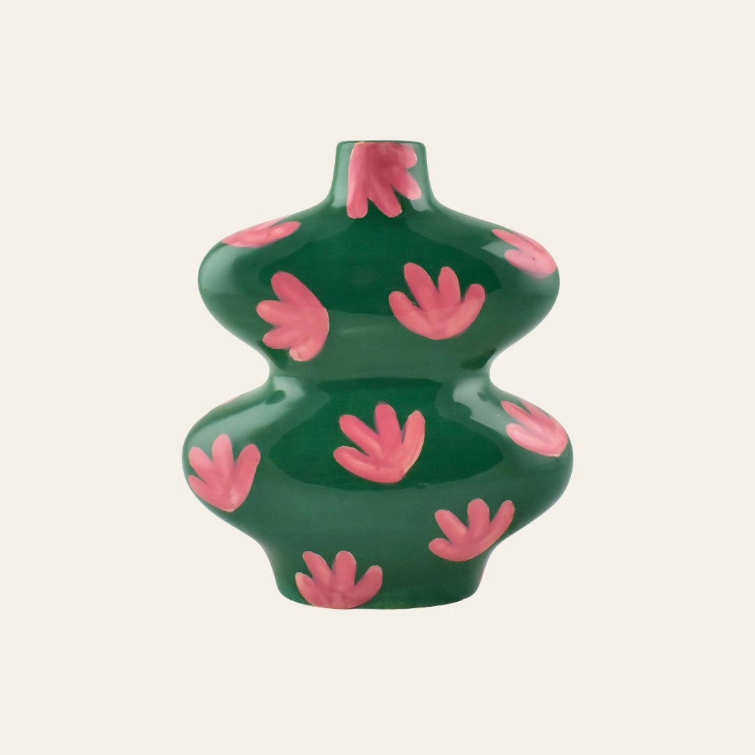 Julia Vase in Flower Fantasia pattern