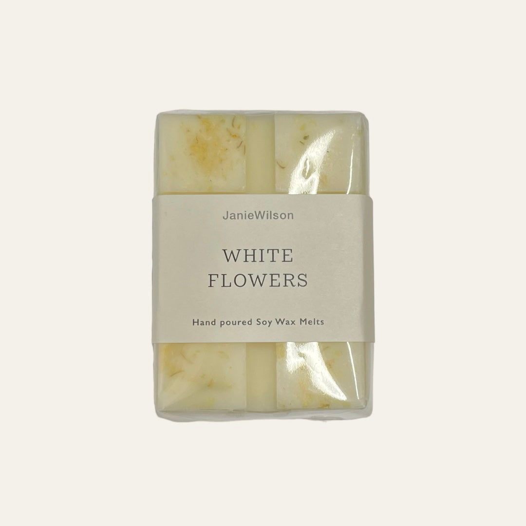 Janie Wilson soy wax melts - white flowers