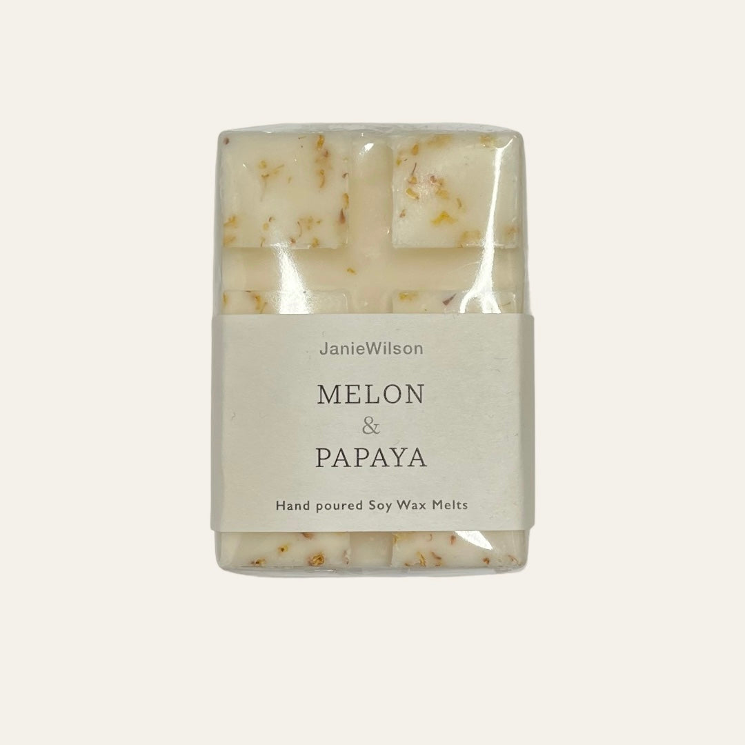 Janie Wilson Soy Wax Melts - Melon and Papaya