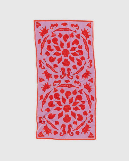 BAGGU Bath Towel - Sea Shells