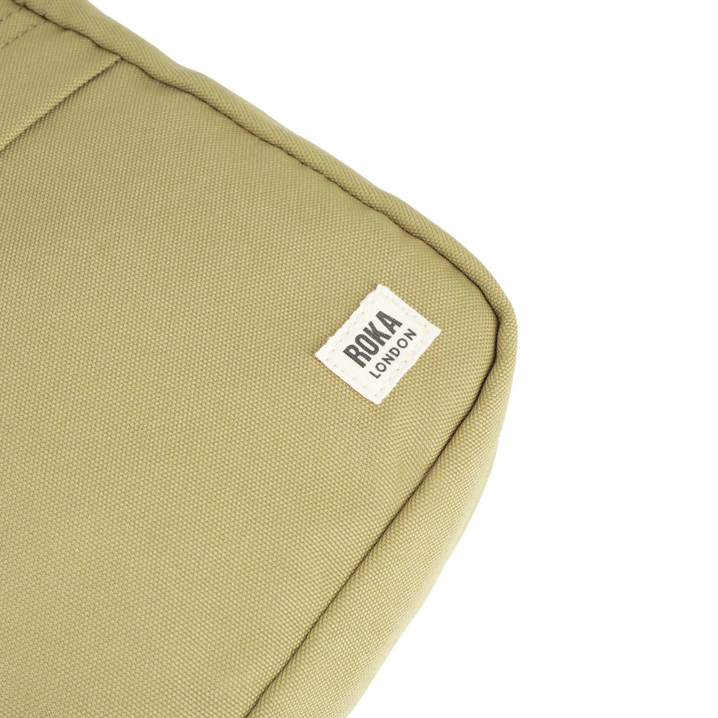 Roka Bond Recycled Canvas Bag - Khaki