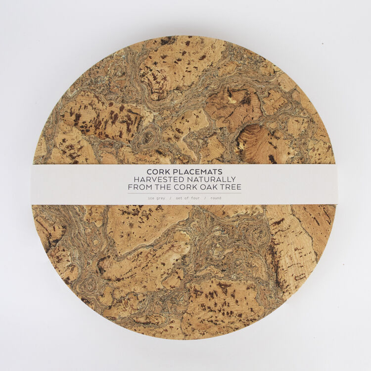 Liga Natural Cork Placemats Set of 4