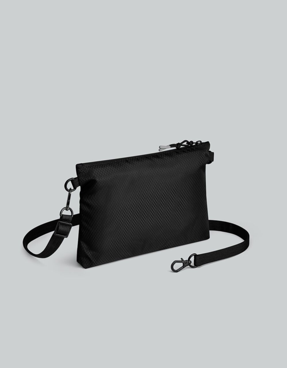 Gaston Luga Lightweight Crossbody Bag - Black