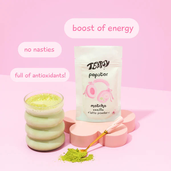 Teapsy Popstar Matcha - Vanilla & Cinnamon
