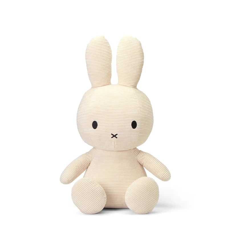 miffy mega corduroy plush 70cm in white 