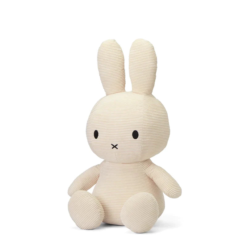 Miffy Corduroy Plush Mega 70cm - White