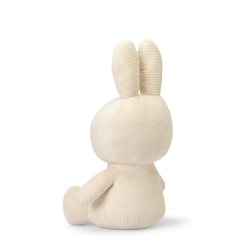 Miffy Corduroy Plush Mega 70cm - White