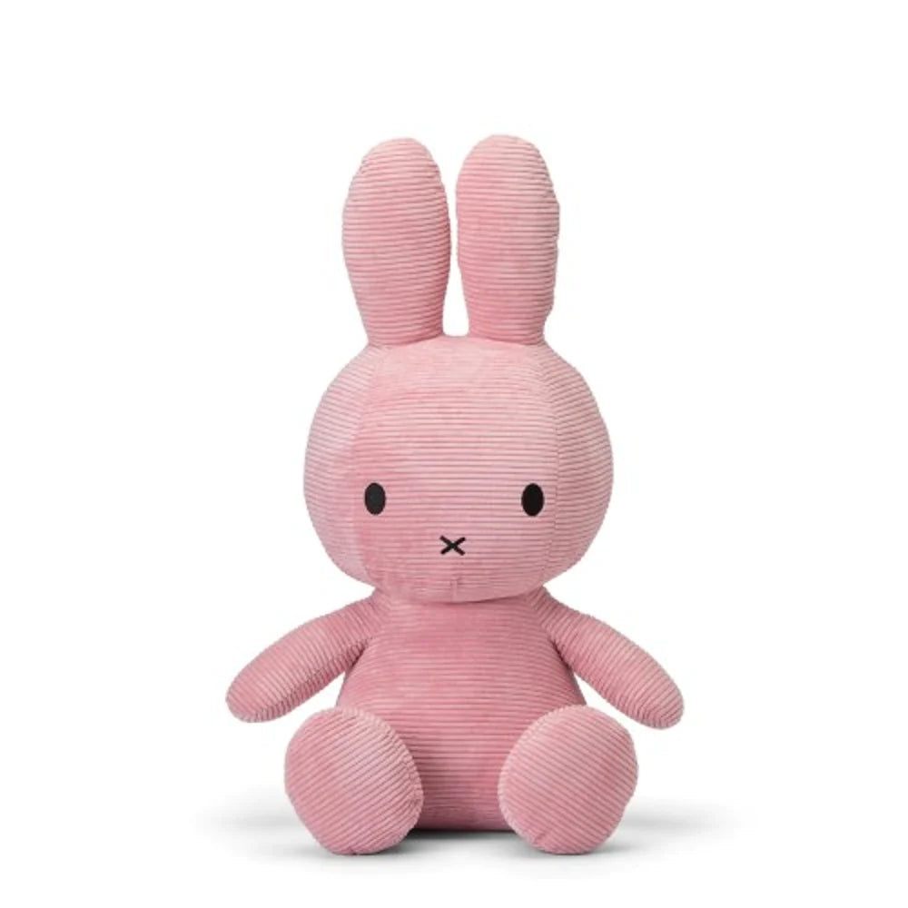 miffy corduroy plush mega 7cm in pink