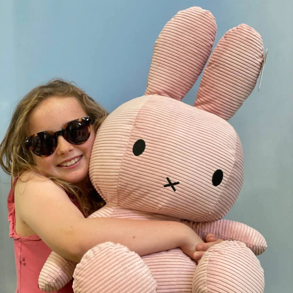 Miffy Corduroy Plush Mega 70cm - Pink