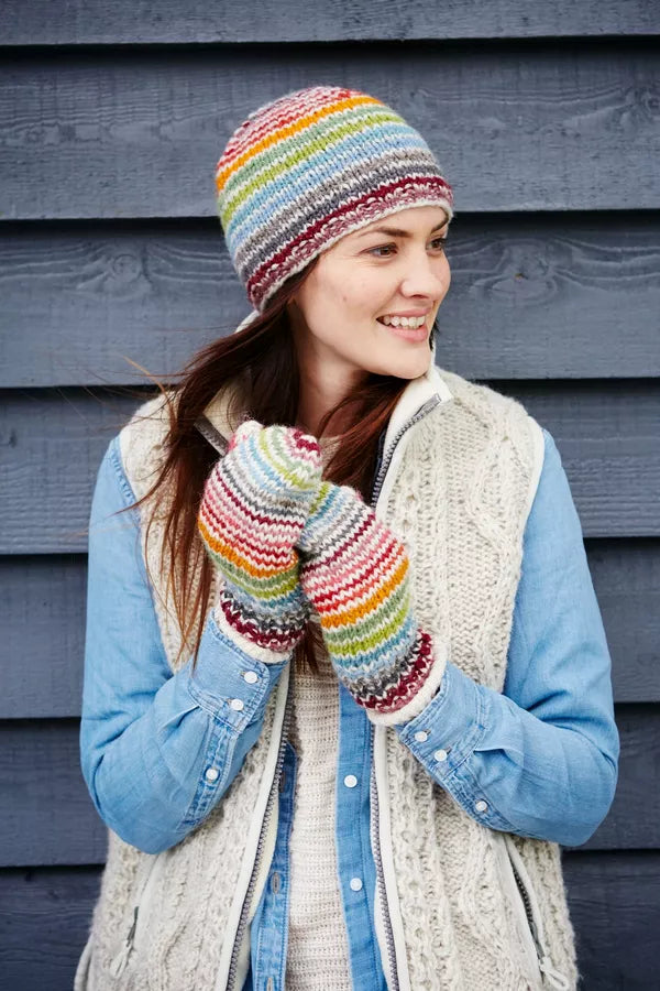 Pachamama Hoxton Stripe Mittens