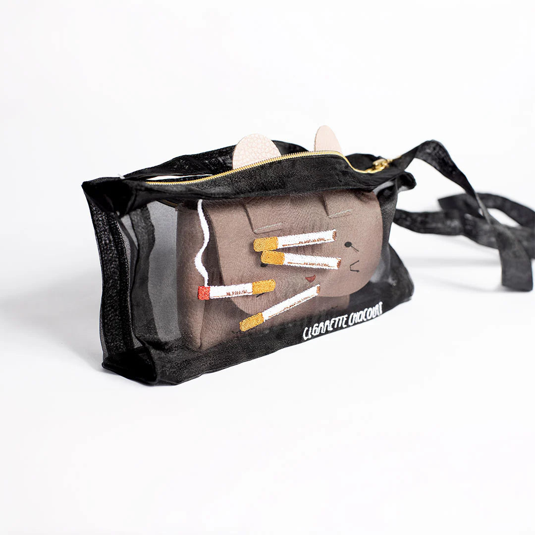 Brigitte Lanaka Cigarette Chocolat Bag