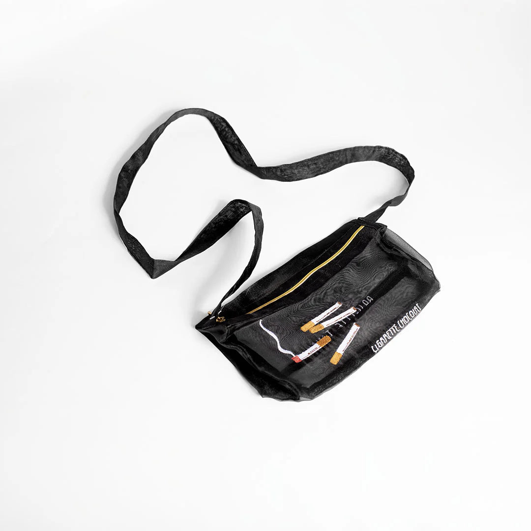 Brigitte Lanaka Cigarette Chocolat Bag