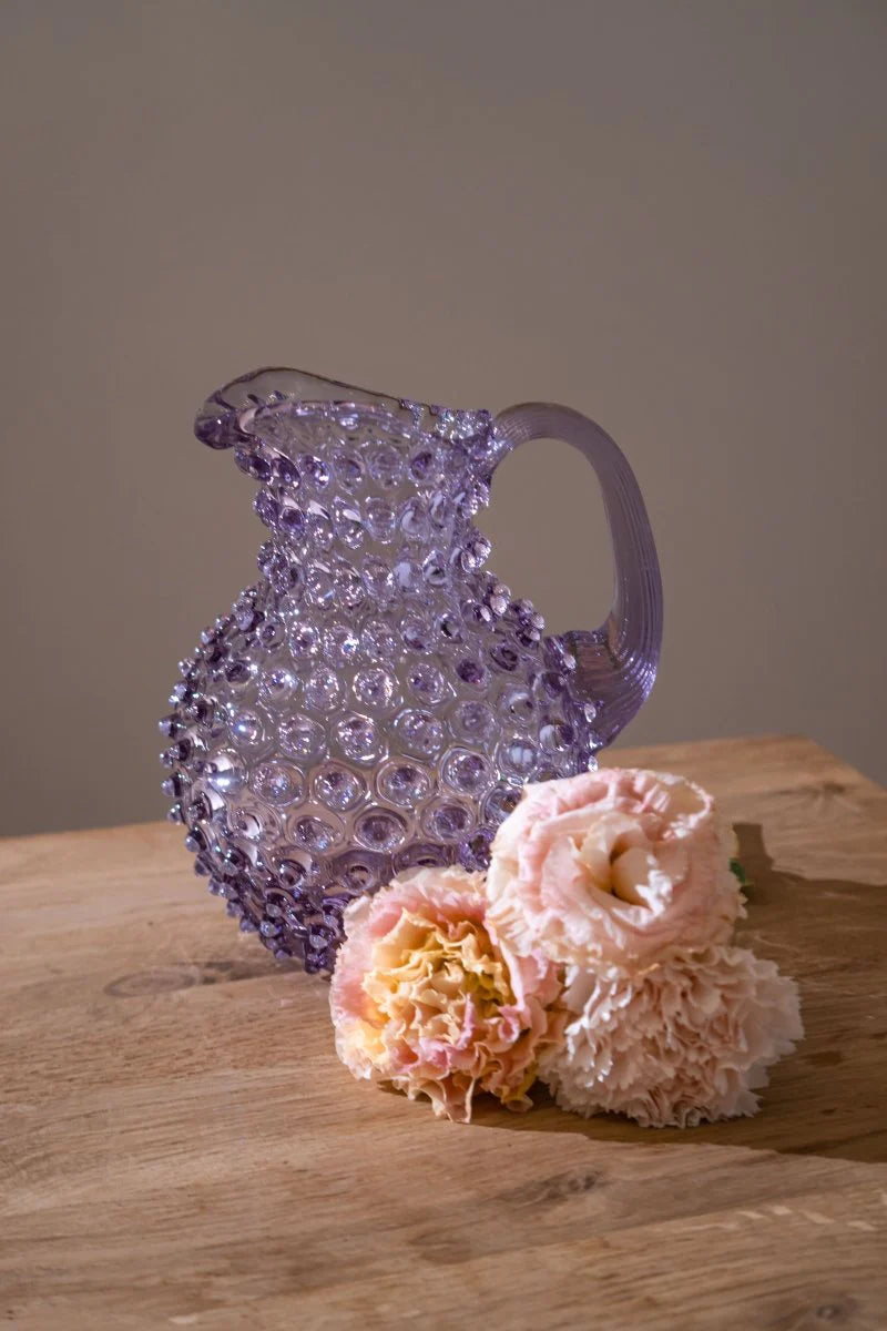 Klimchi Lilac Hobnail Jug 1L