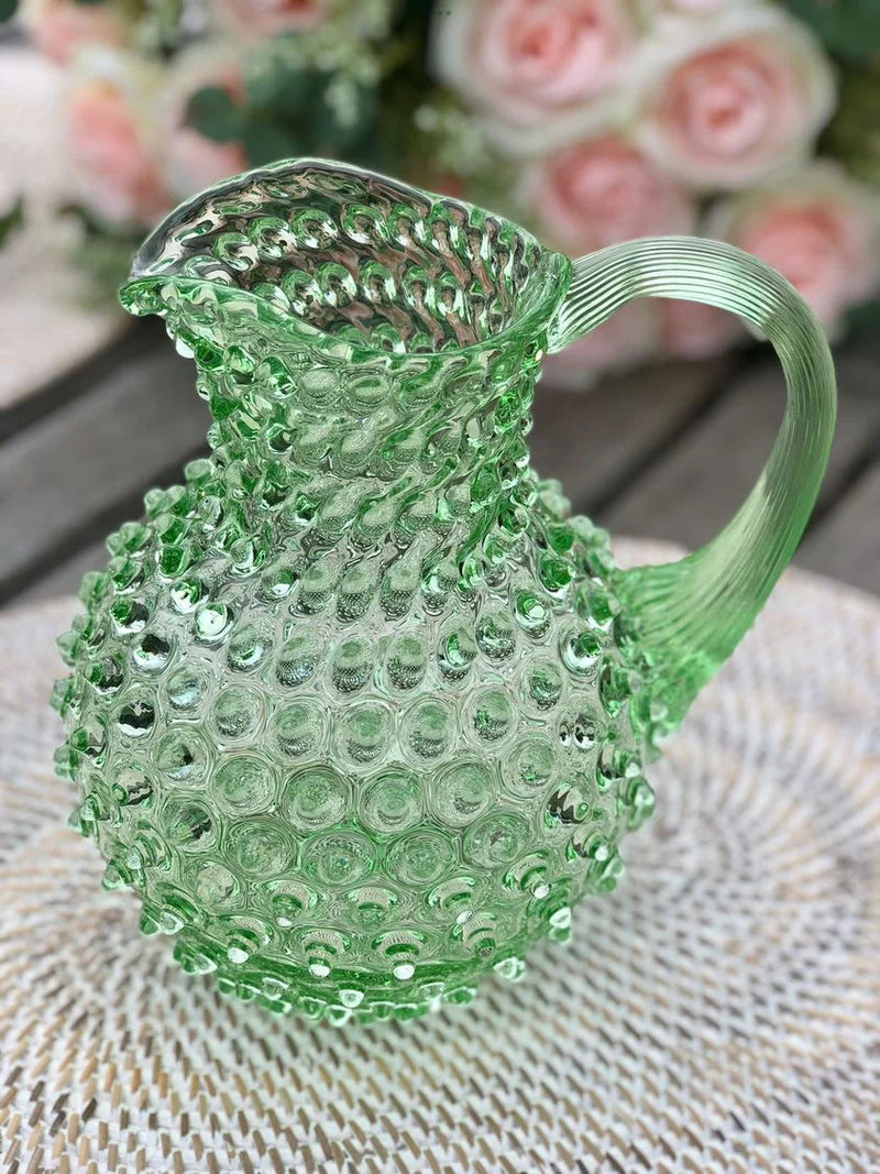 Klimchi Light Green Hobnail Jug 2L