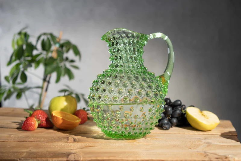 Klimchi Light Green Hobnail Jug 2L