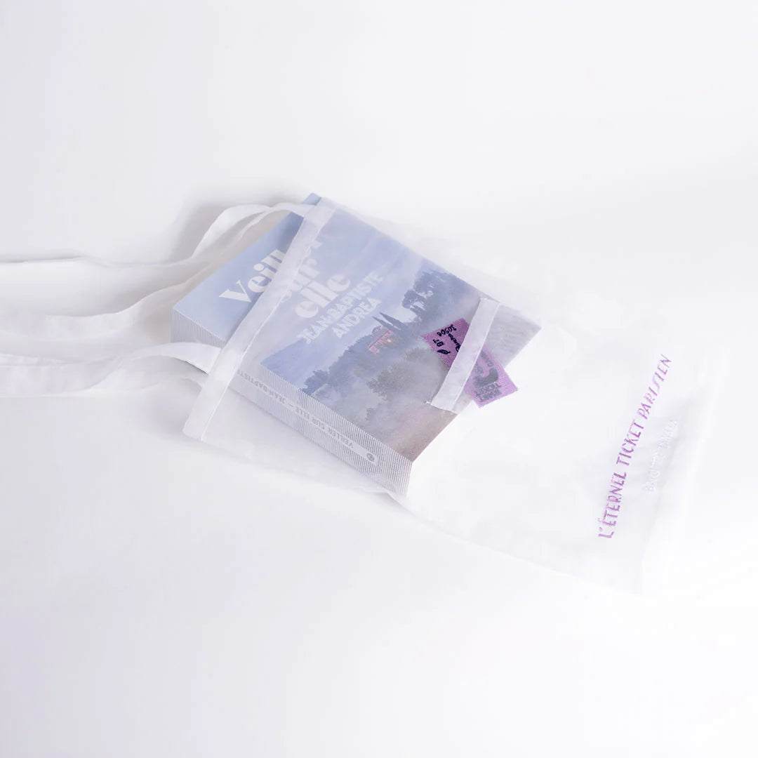 Brigitte Lanaka Paris Ticket Metro Bag