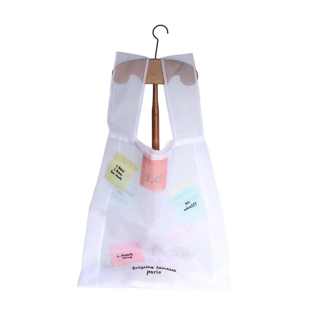 Brigitte Tanaka Post-It Organza Bag