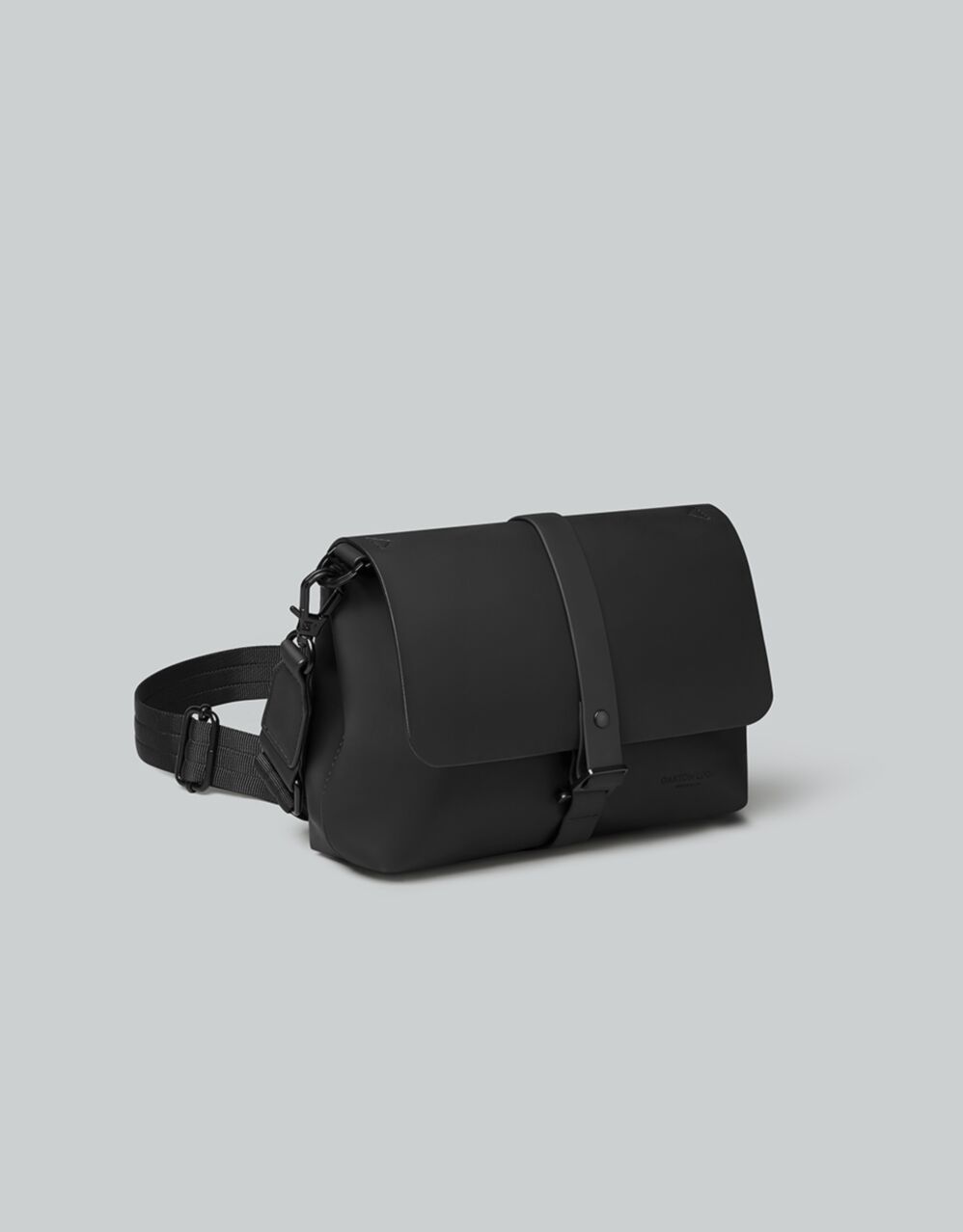 Gaston Luga Small Splash Crossbody Bag - Black
