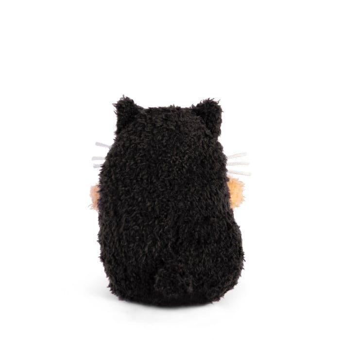 Noodoll Black Kitty Ricespud Mini Sitting Plush Toy