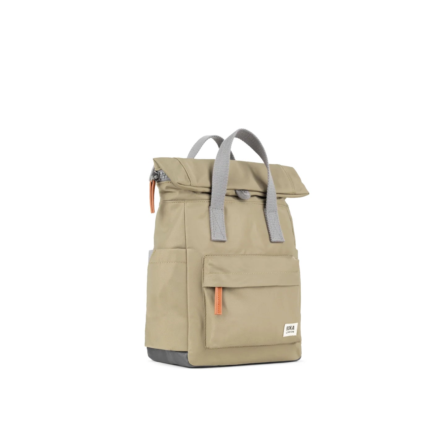 Roka Canfield B Small Sustainable Nylon Backpack - Taupe