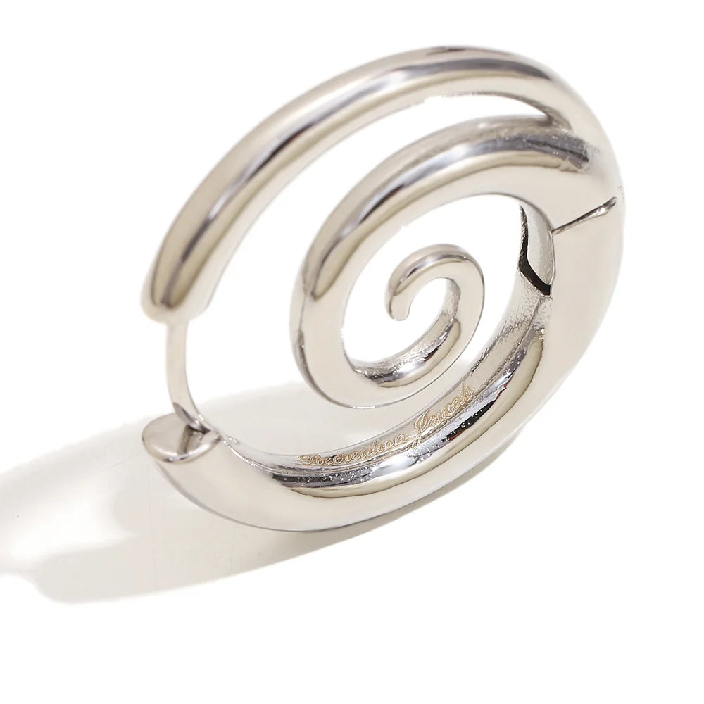 Recreation Jewels Tilly's Silver Swirl Earrings
