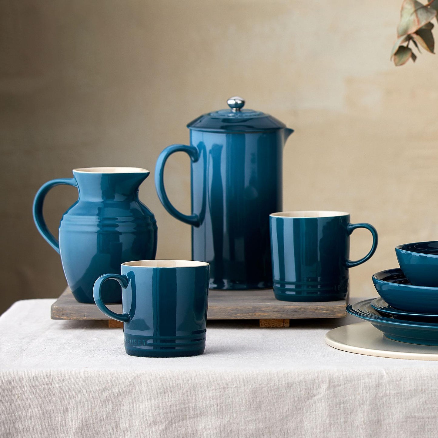 Le Creuset Stoneware Mug 350ml Deep Teal