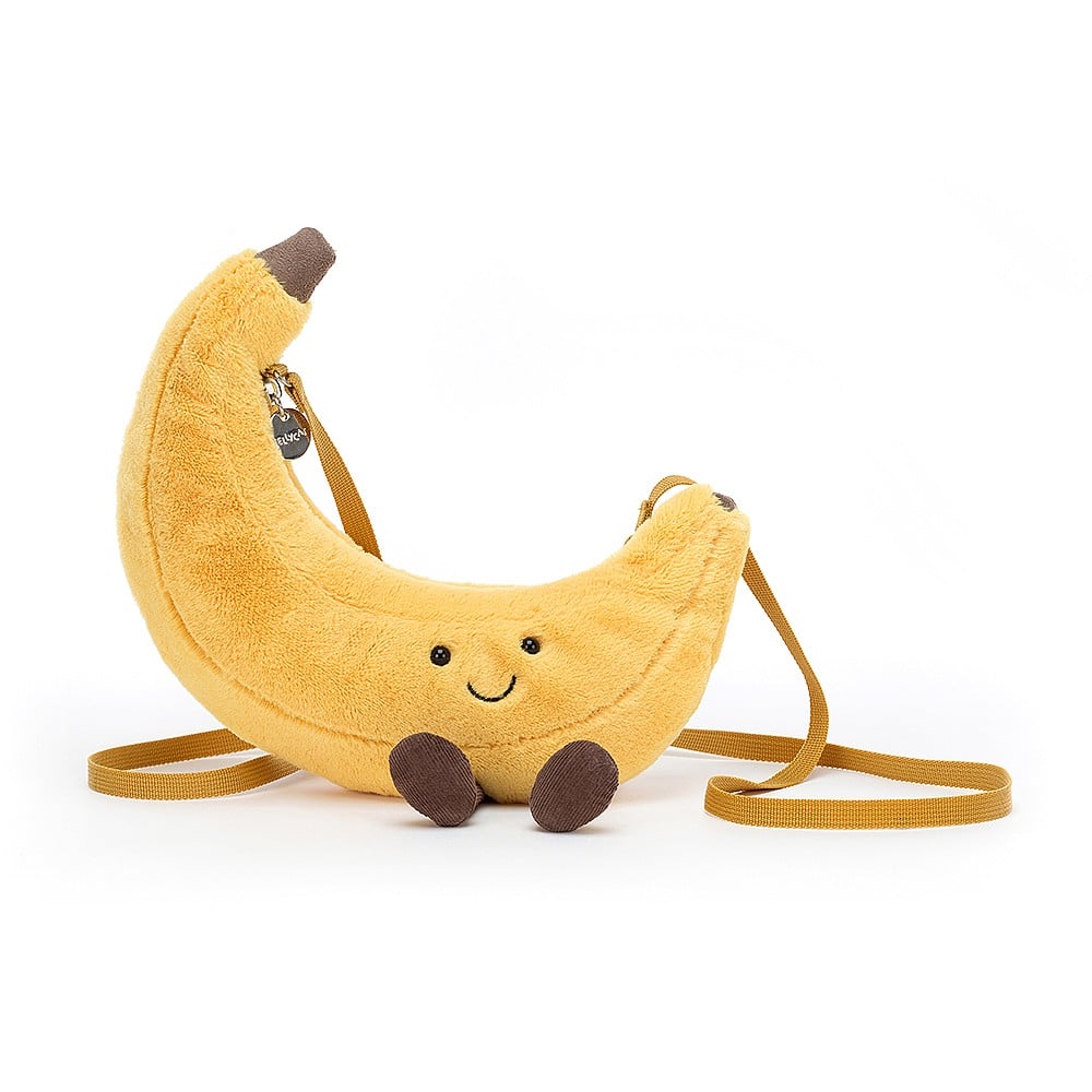 banana shaped bag from jellycat 