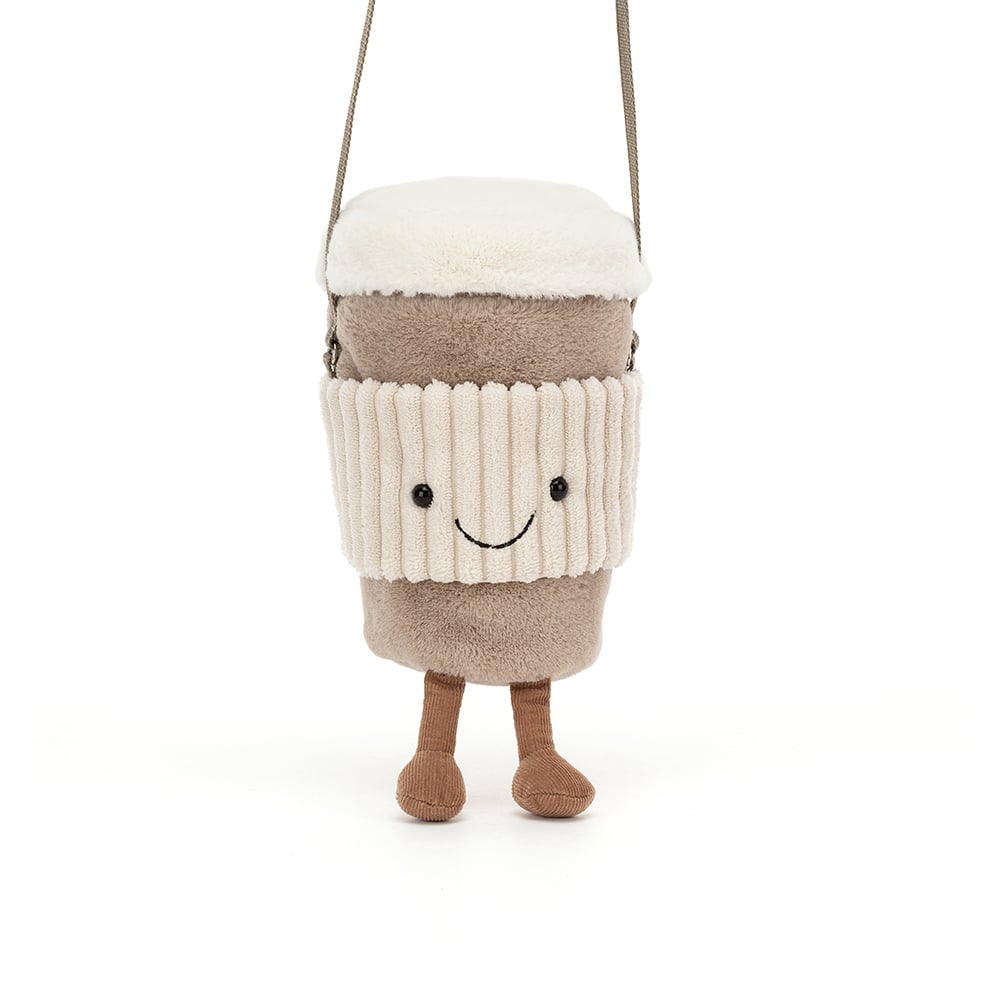 Jellycat Amuseables Perkle Coffee Shoulder Bag