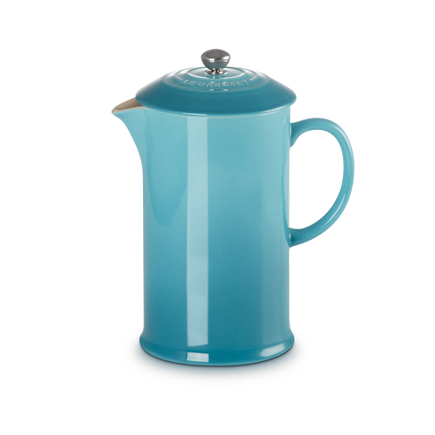 Le Creuset Stoneware Cafetiere 0.8L Teal