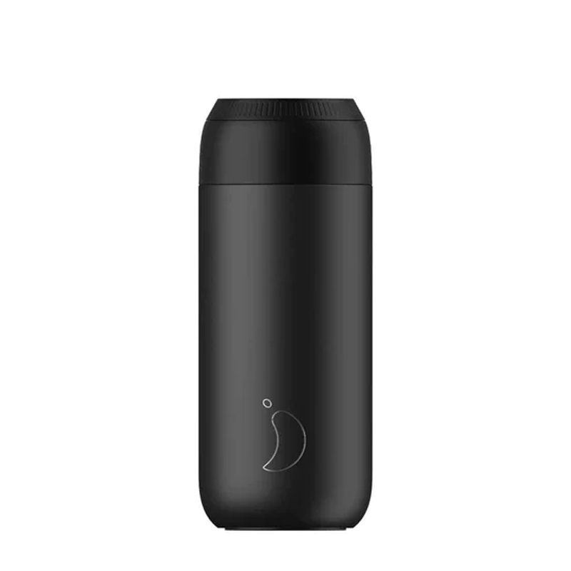 Chilly's Series 2 500ml Coffee Cup - Abyss Black