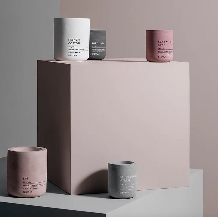 blomus concrete candles
