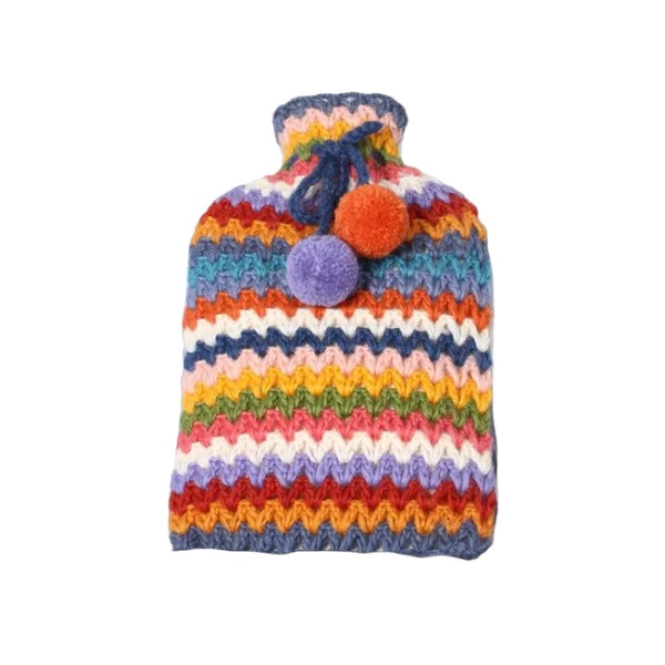 pachamama multicolour hot water bottle