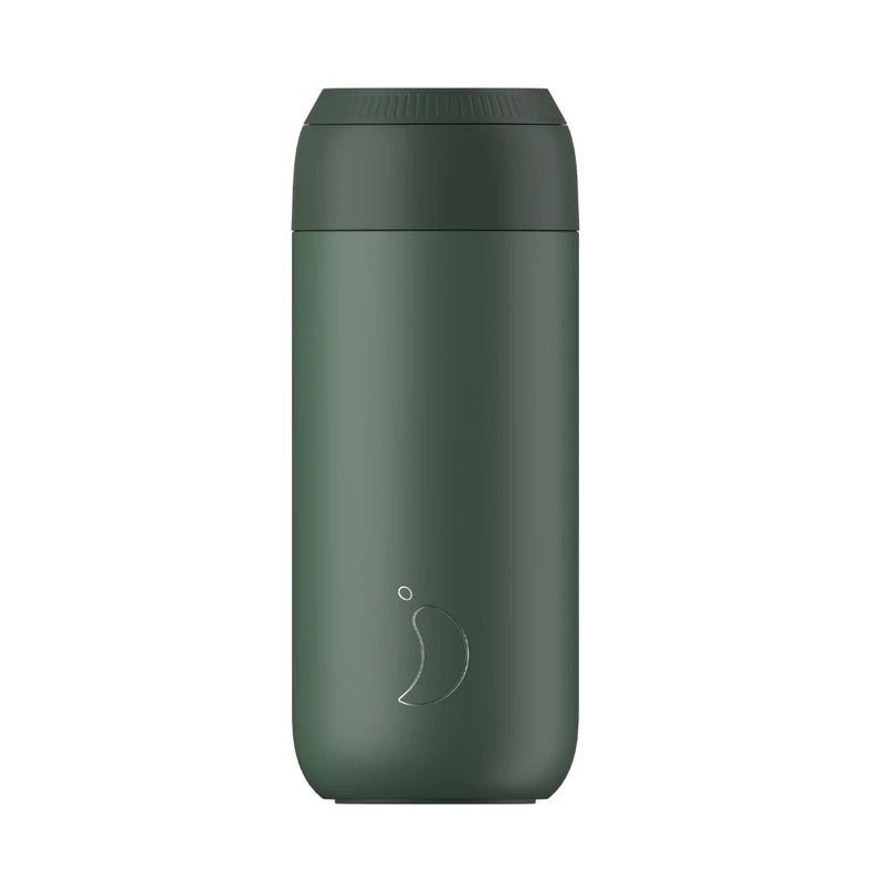Chilly's Series 2 500ml Coffee Cup in Pine Green