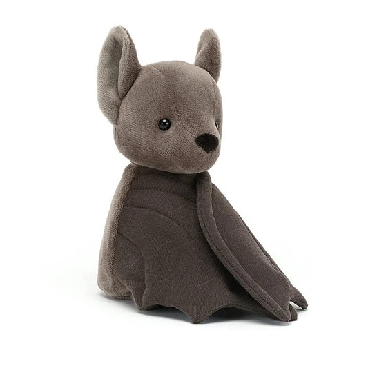 small brown jellycat bat soft toy