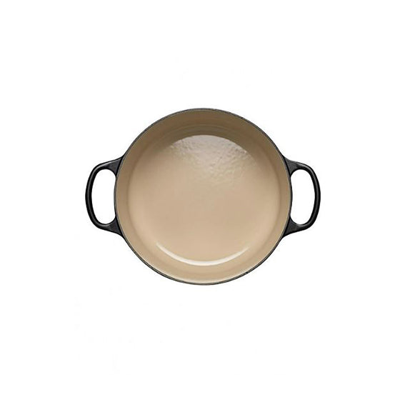 black casserole