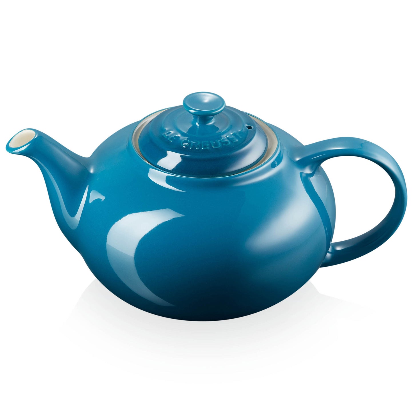 blue teapot
