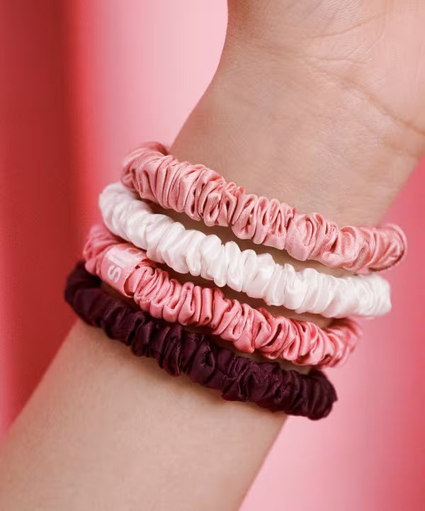 Slip Skinny Scrunchie Ornament - Candy Cane