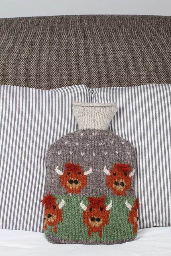 Pachamama Hot Water Bottle Herd of Highland Cows