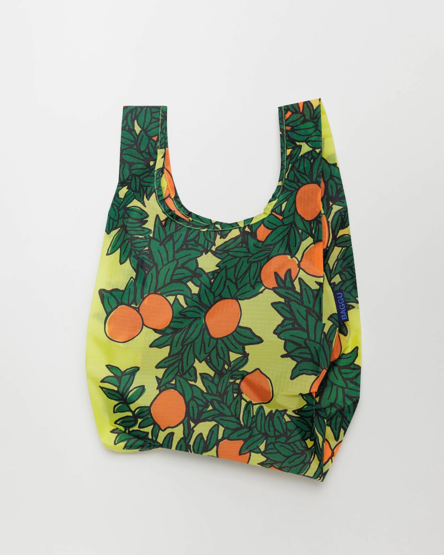 BAGGU baby reusable bag in orange tree yellow