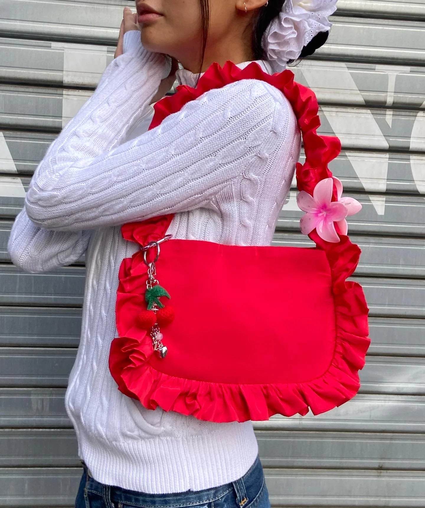 BAGGY London Baguette Bag - Red