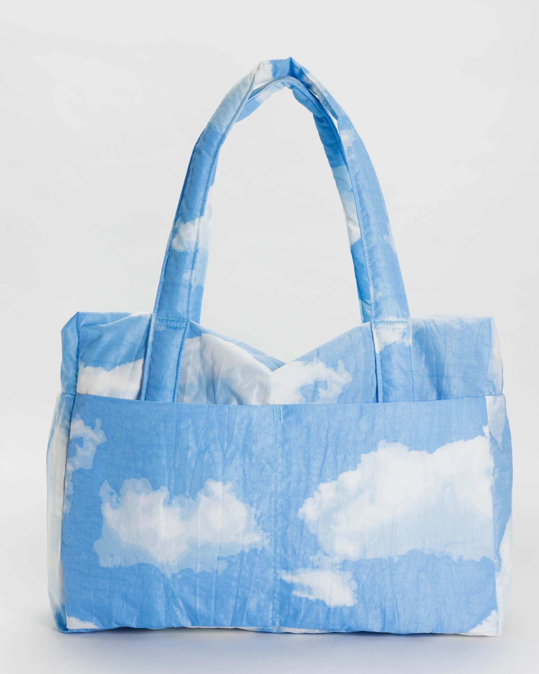large carry-on bag - cloud design 