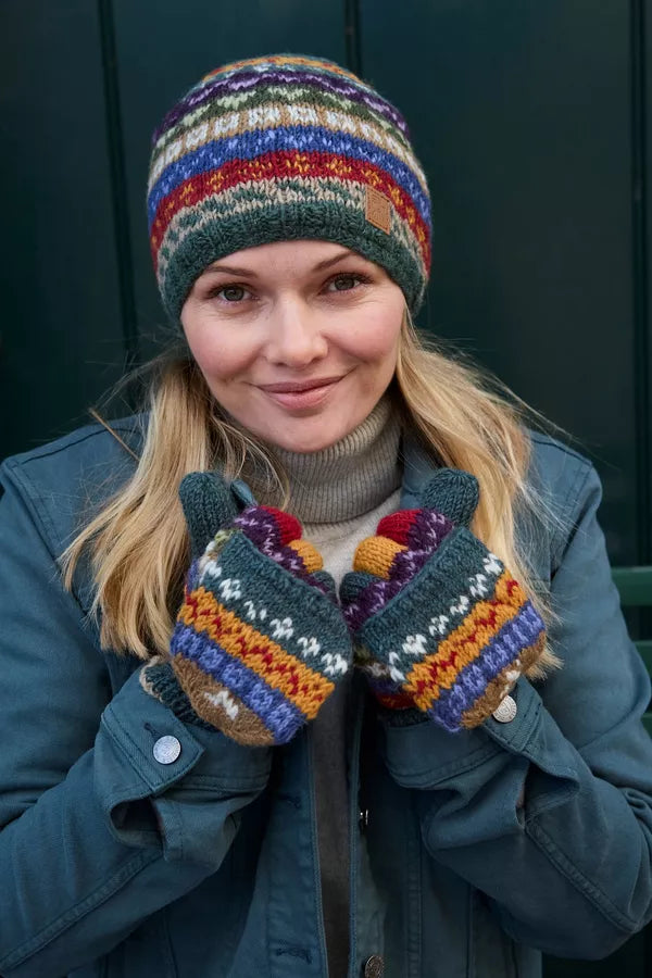 Pachamama Elveden Fingerless Gloves