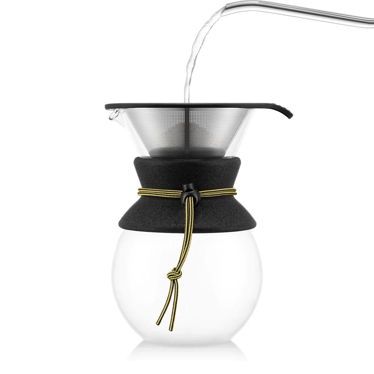 Bodum POUR OVER Coffee Maker - Permanent Filter 1L - Yellow