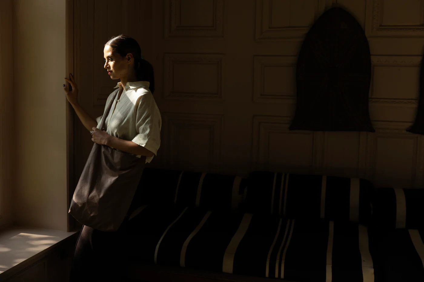 Tinne And Mia Feel Good Bag Chicory Coffee - Brunette Bombshell