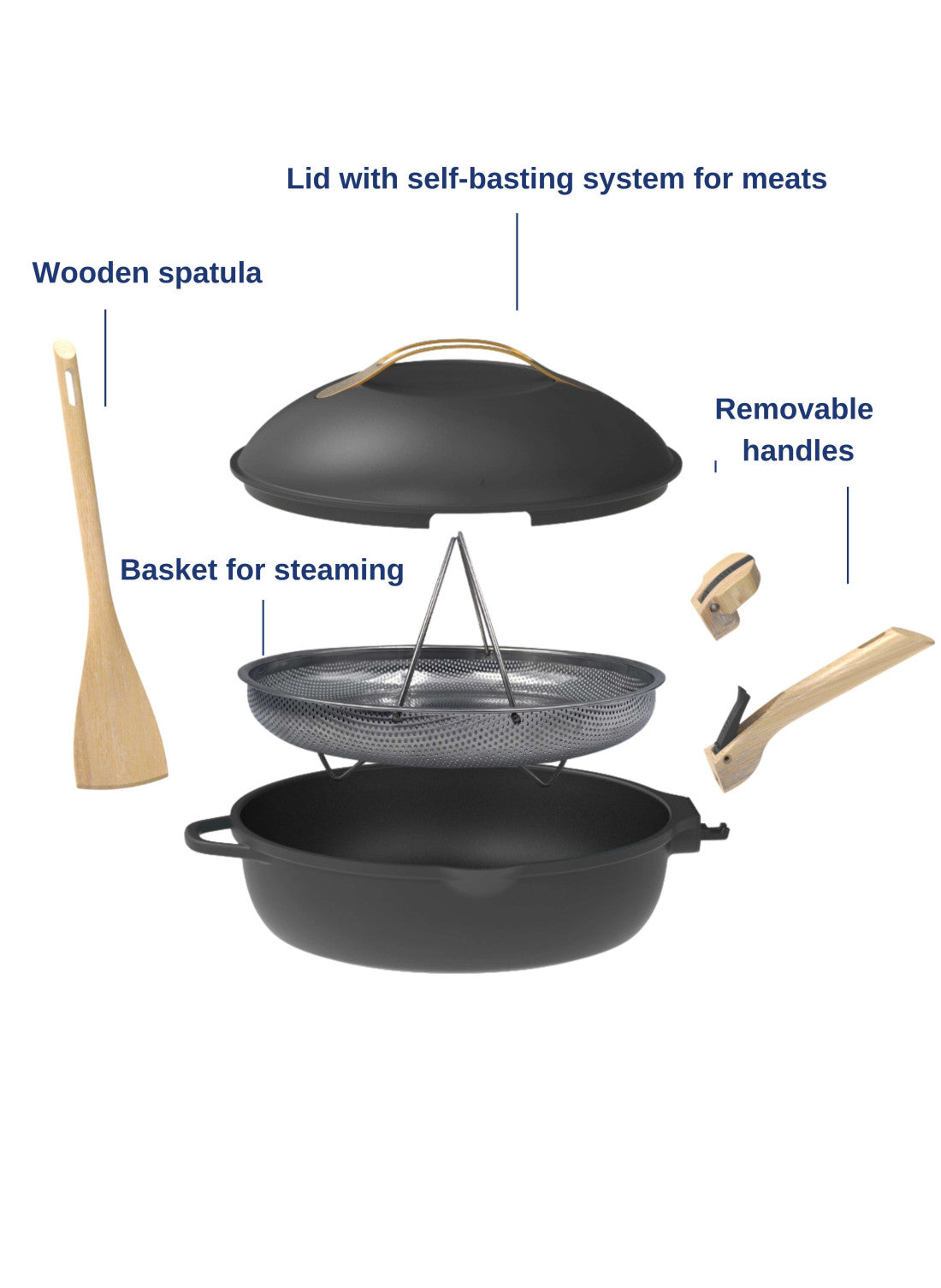 Cookut The Fabulous Pan 28CM - Black