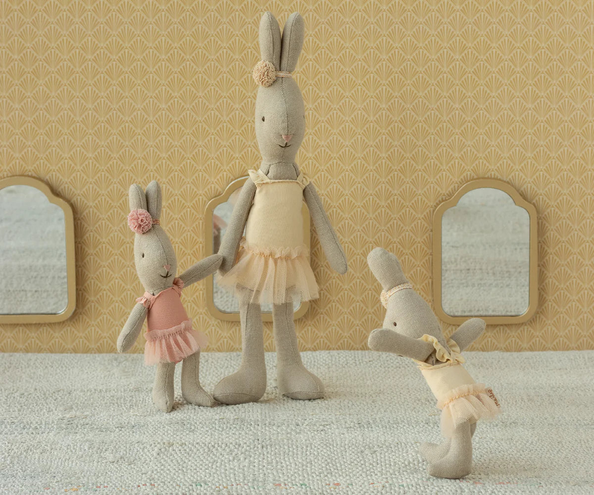 Maileg Micro Rabbit | Ballet Suit and Skirt | Cream