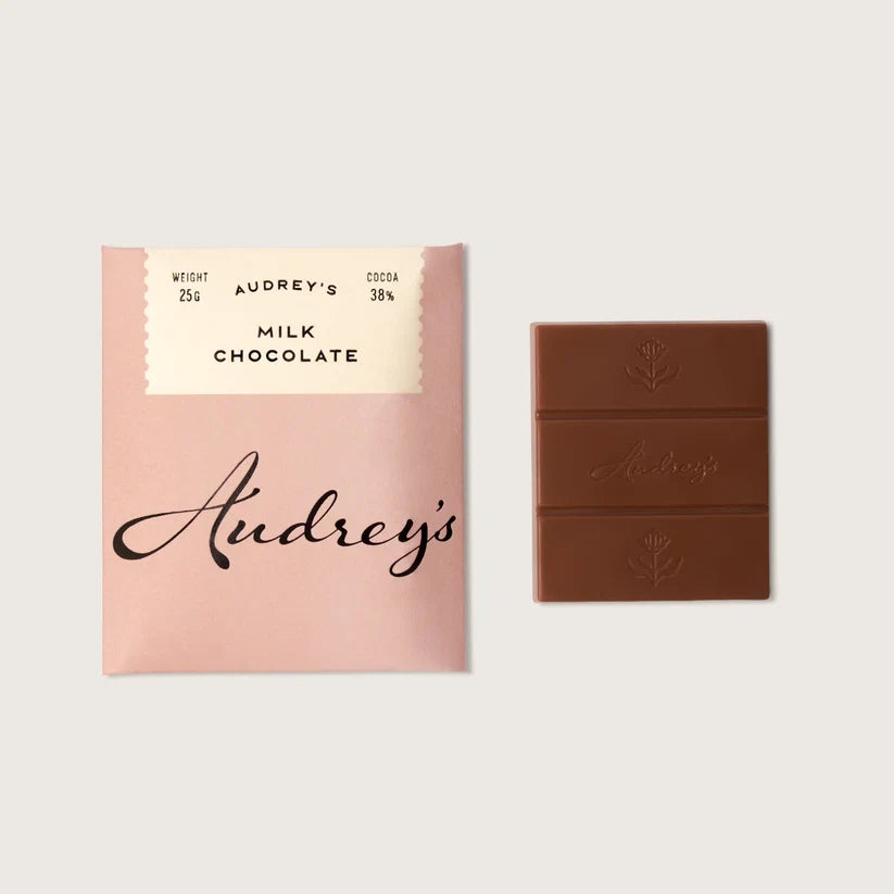 Audrey's Chocolates 38% Milk Chocolate - Mini Bar